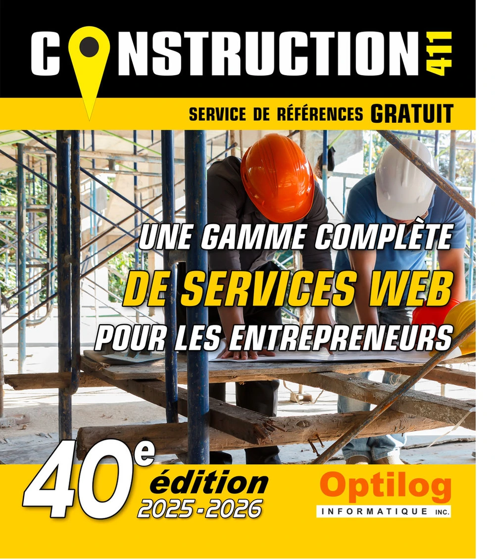  Couverture de l'Annuaire de la construction du Québec