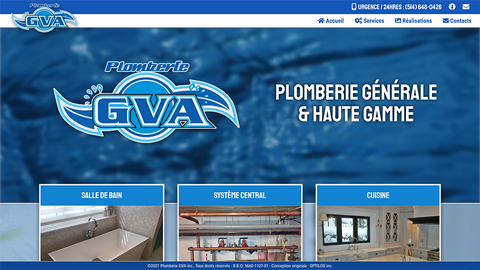 PLOMBERIE GVA INC 