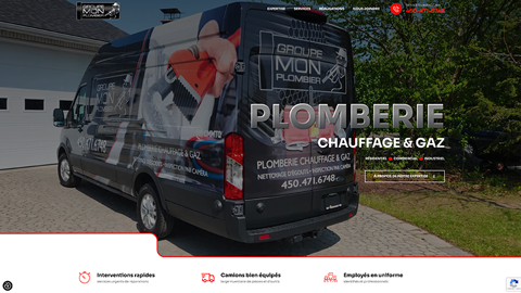 PLOMBERIE GROUPE MON PLOMBIER INC